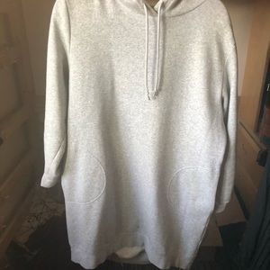 Oversized hoodie dress